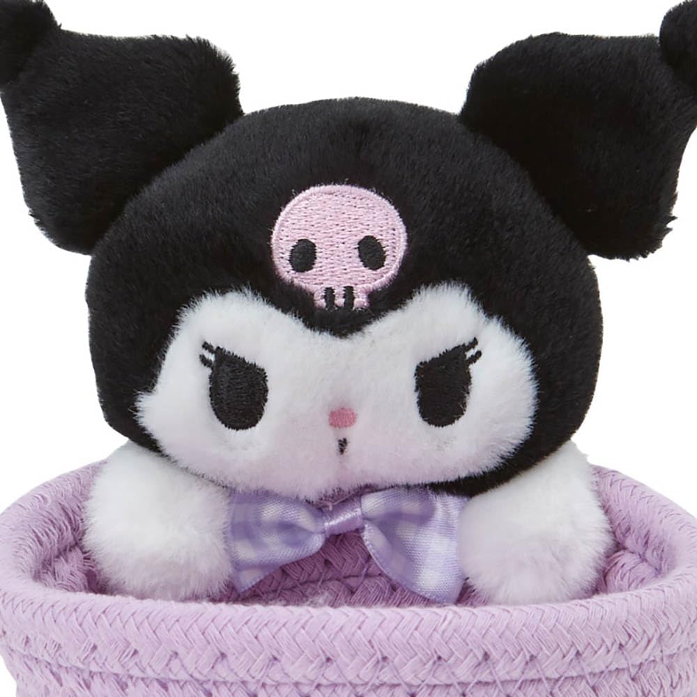 Sanrio Kuromi Rope Basket S - Cute Storage Solution- Japan Figure Store - #1 Bring To You The Best Japanese Goods
