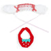Sanrio Strawberry Bib for Fit Friends Dress-Up Supplies 4x8x0.5cm- Japan Figure Store - #1 Bring To You The Best Japanese Goods