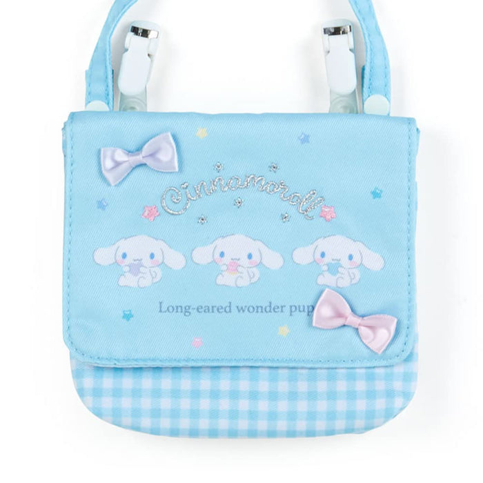 Sanrio Shoulder Pocket Pouch | 3 Pockets 1 Open Pocket | Cinnamoroll Design- Japan Figure Store - #1 Bring To You The Best Japanese Goods