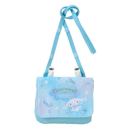 Sanrio Cinnamoroll Polyester Shoulder Pouch for Kids 14x1x12cm Name Space Inside