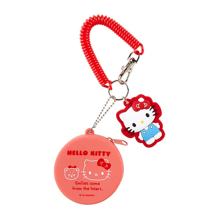 Sanrio Silicone Mini Case Keychain Hello Kitty 6.5x6.5x3cm Character Charm- Japan Figure Store - #1 Bring To You The Best Japanese Goods