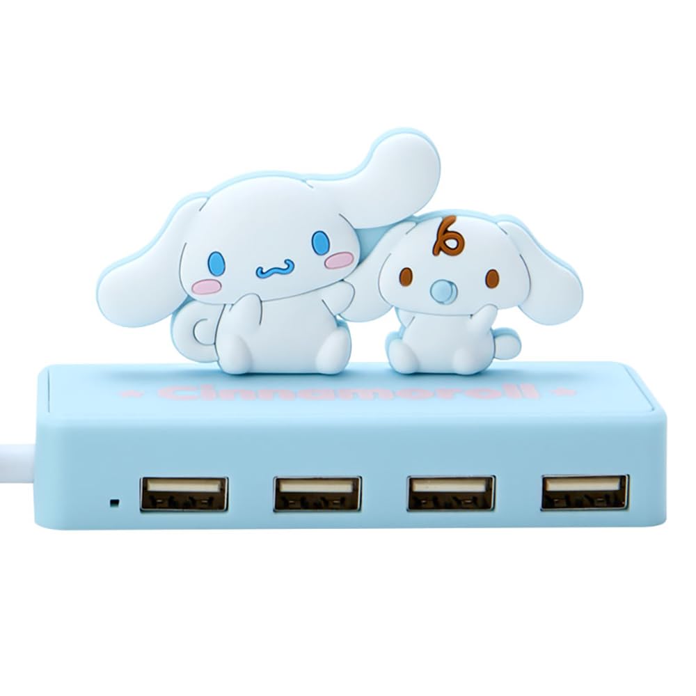 Sanrio Cinnamoroll Slim USB Hub 6x9.5x3cm- Japan Figure Store - #1 Bring To You The Best Japanese Goods