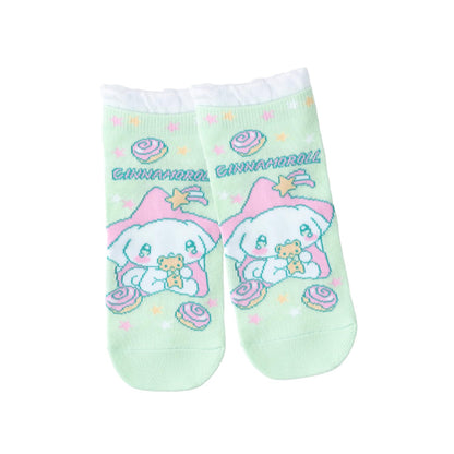 Sanrio Women's & Kids' Socks Short Length Cinnamoroll & Hello Kitty Options- Japan Figure Store - #1 Bring To You The Best Japanese Goods
