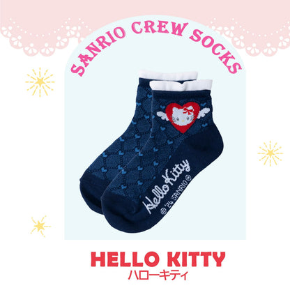 Sanrio Women's and Kids' Socks - Cinnamoroll Hello Kitty My Melody - Short Length- Japan Figure Store - #1 Bring To You The Best Japanese Goods