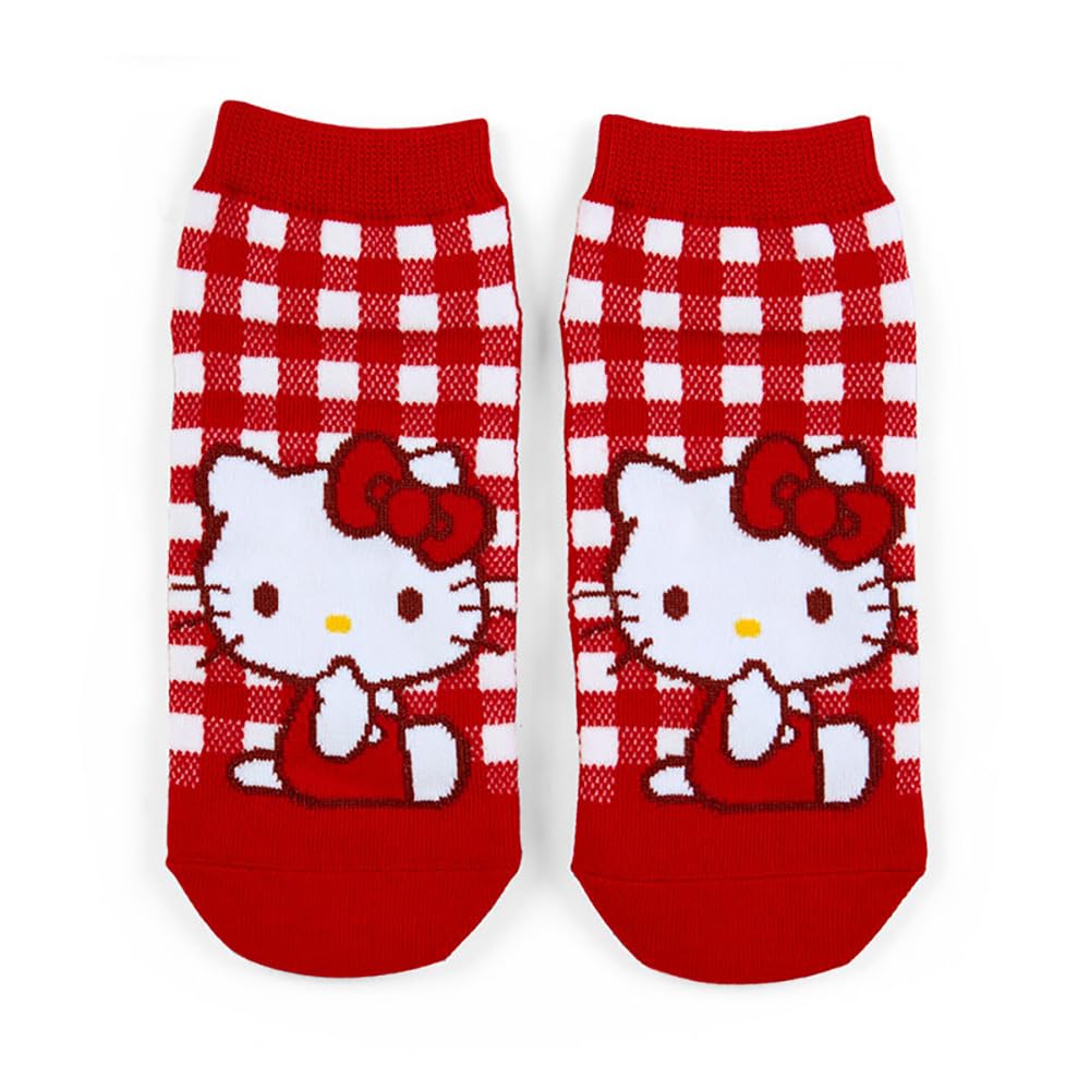 Sanrio Hello Kitty Socks 23-25cm Cute Kitty-Chan Design for Women- Japan Figure Store - #1 Bring To You The Best Japanese Goods