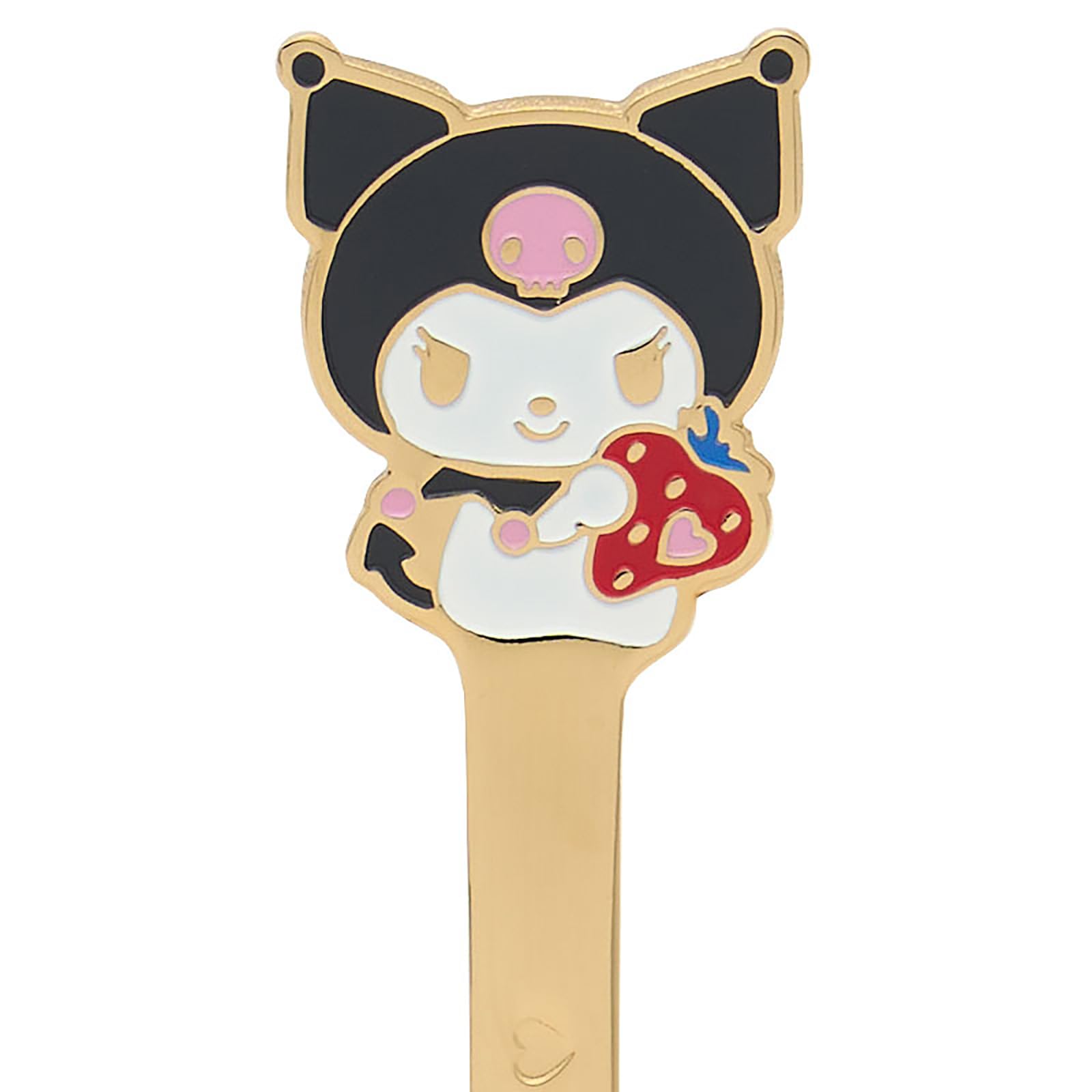 Sanrio Kuromi Stainless Steel Spoon - Durable Tableware Cutlery 313769