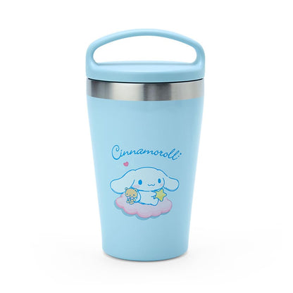 Sanrio Cinnamoroll Stainless Steel Tumbler With Handle 16cm- Japan Figure Store - #1 Bring To You The Best Japanese Goods