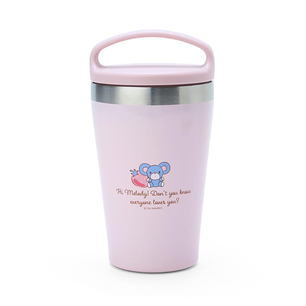 Sanrio My Melody Stainless Steel Tumbler with Handle 16 x 8.5 cm- Japan Figure Store - #1 Bring To You The Best Japanese Goods