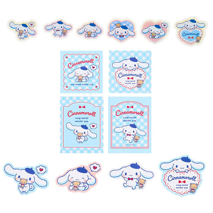 Sanrio Cinnamoroll - Lot d'autocollants avec Kuma-San pour les enfants de 3 ans et plus 164534