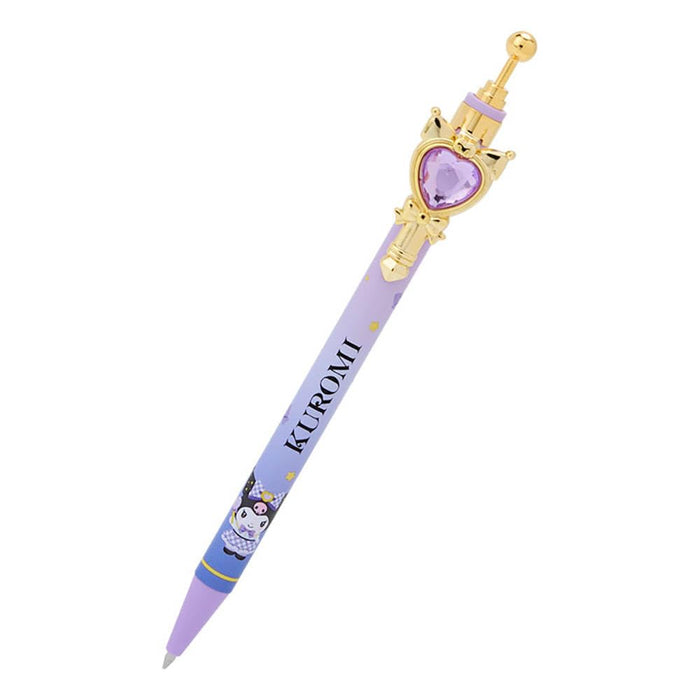 Sanrio Kuromi Stone Ballpoint Pen - Black Ink - I'll Make You Love Me Even More- Japan Figure Store - #1 Bring To You The Best Japanese Goods