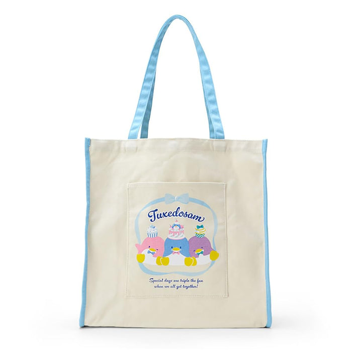 Sanrio Tuxedo Sam Tote Bag | Birthday Edition | 493651- Japan Figure Store - #1 Bring To You The Best Japanese Goods