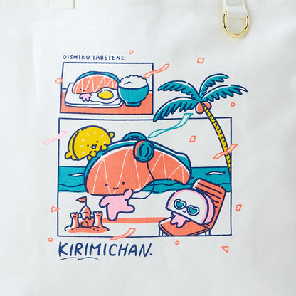 Sanrio Tote Bag Festival Design Kirimi-Chan Durable Lightweight 931381- Japan Figure Store - #1 Bring To You The Best Japanese Goods