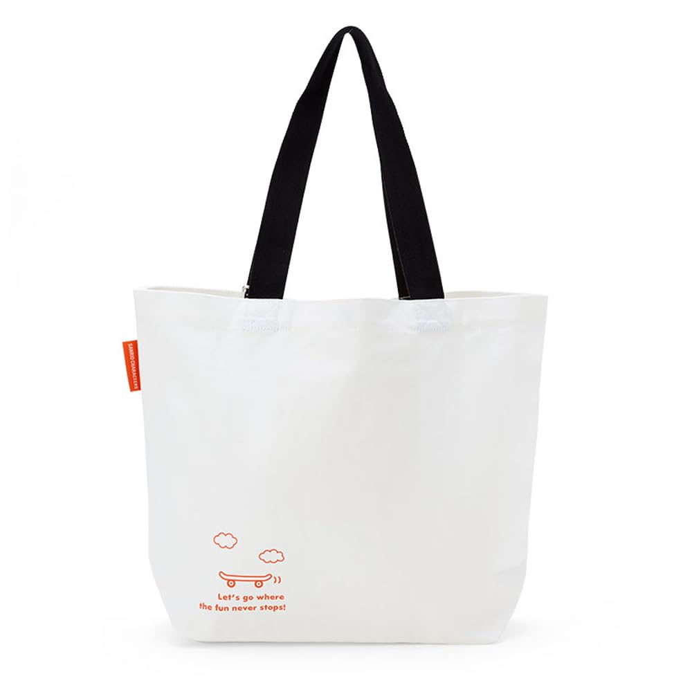 Sanrio Tote Bag Skateboard Design Sanrio Characters 810461 Durable Fashion Accessory- Japan Figure Store - #1 Bring To You The Best Japanese Goods