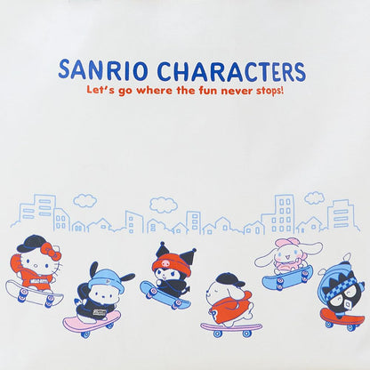Sanrio Tote Bag Skateboard Design Sanrio Characters 810461 Durable Fashion Accessory- Japan Figure Store - #1 Bring To You The Best Japanese Goods