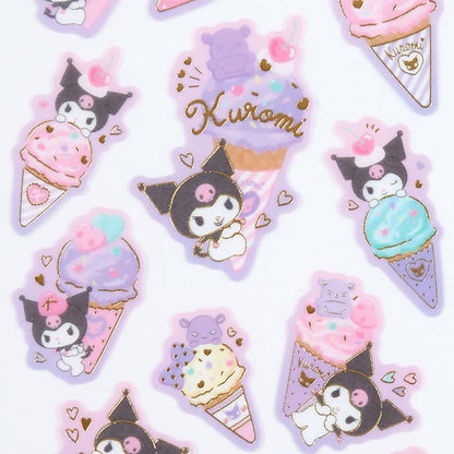 Sanrio Kuromi Tracing Paper Stickers Ice Party 326941 for Crafts- Japan Figure Store - #1 Bring To You The Best Japanese Goods
