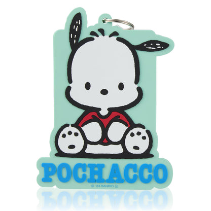 Sanrio Pochacco Green Travel Card Sleeve Pass Case - Durable and Stylish- Japan Figure Store - #1 Bring To You The Best Japanese Goods