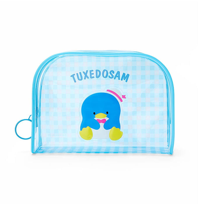 Sanrio Tuxedo Sam Clear Pouch for Travel and Storage- Japan Figure Store - #1 Bring To You The Best Japanese Goods