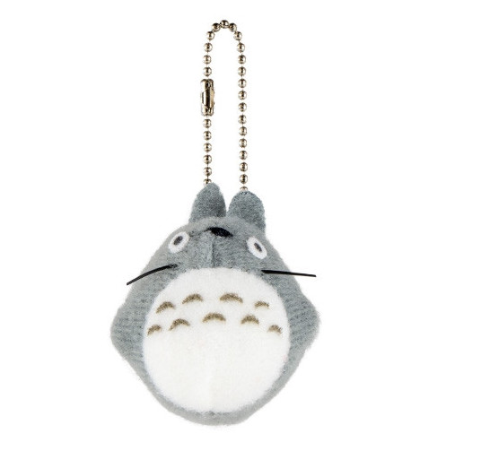 Studio Ghibli Collection My Neighbor Totoro Keyholder Plush Big Totoro Gray- Japan Figure Store - #1 Bring To You The Best Japanese Goods