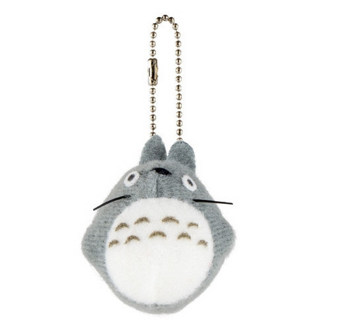 Studio Ghibli Collection My Neighbor Totoro Keyholder Plush Big Totoro Gray- Japan Figure Store - #1 Bring To You The Best Japanese Goods