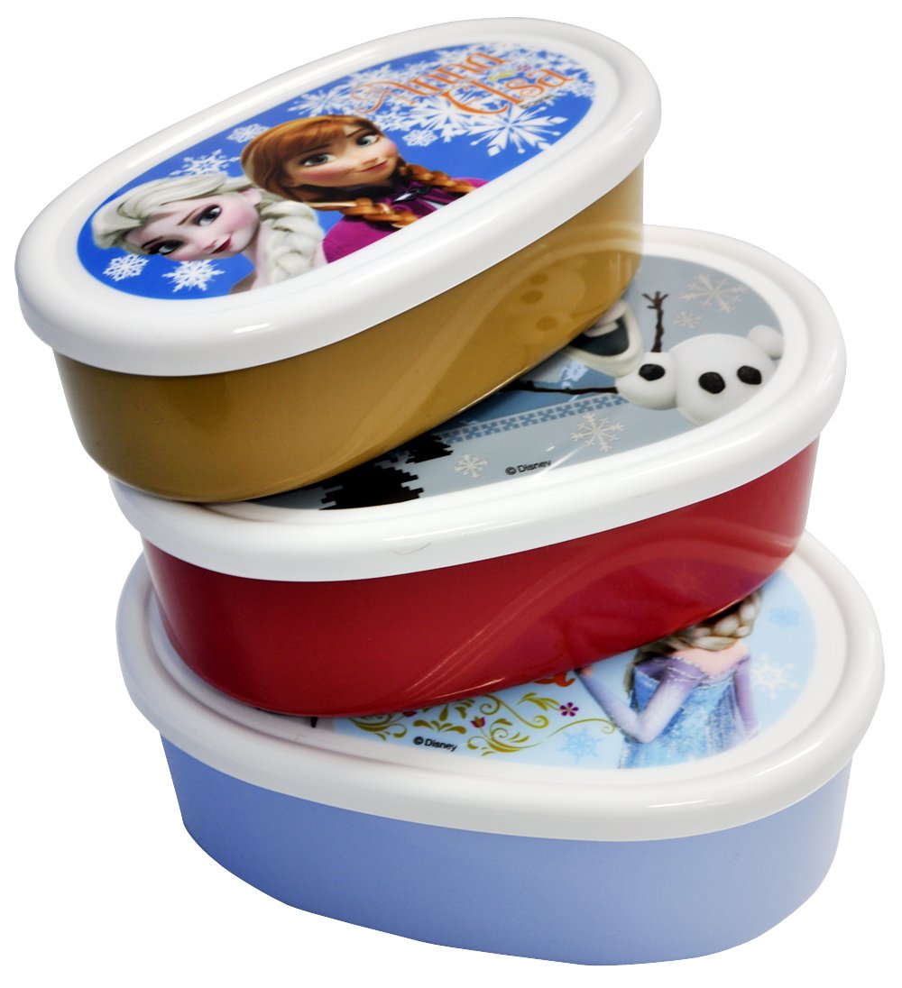 Skater 3-Piece Set - Sealable Storage Container Lunch Box Accessory Case - Frozen Srs3S- Japan Figure Store - #1 Bring To You The Best Japanese Goods
