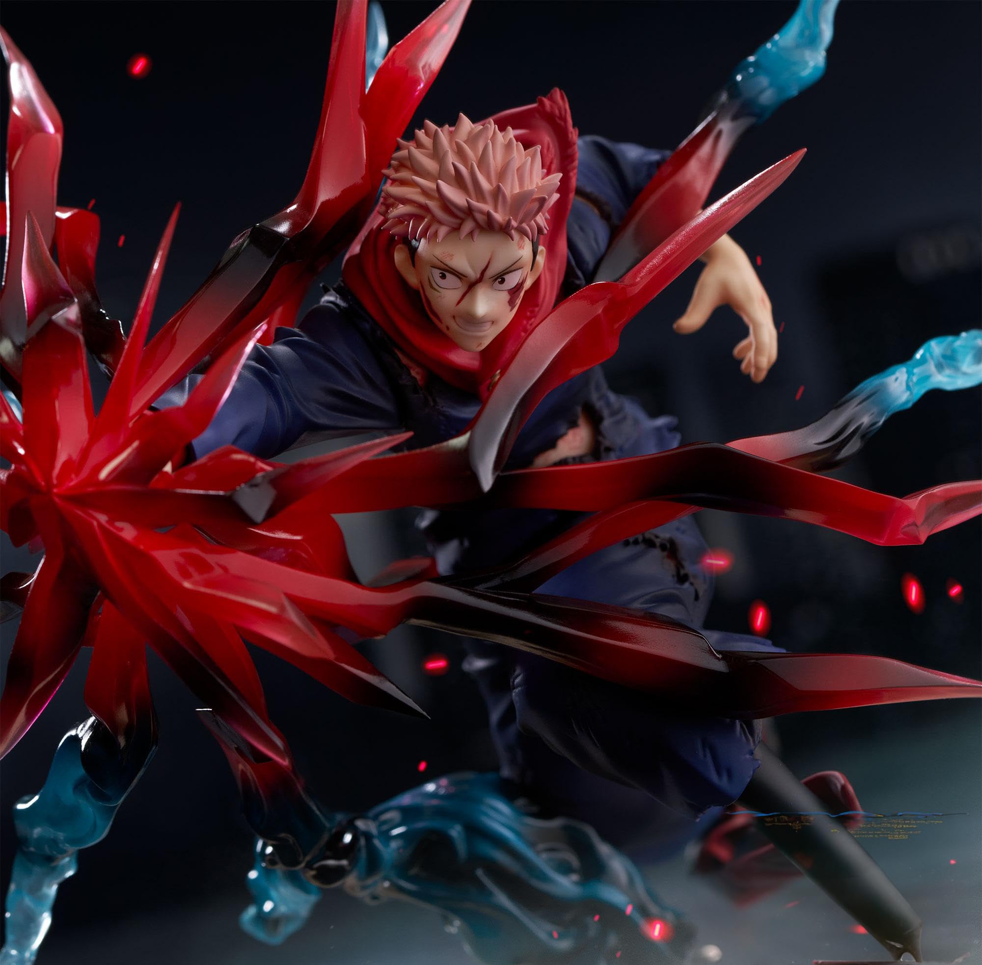 Sega Jujutsu Kaisen Yuji Itadori Luminasta Black Flash Figure Collectible