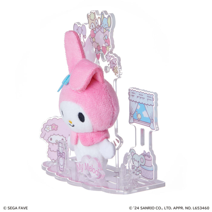Sega Fave Sanrio My Melody Acrylic Plush Toy Cute Collectible Gift- Japan Figure Store - #1 Bring To You The Best Japanese Goods