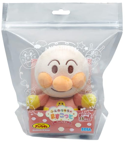 Sega Soft Color Anpanman Mascot Toy - Charming Plush Collectible