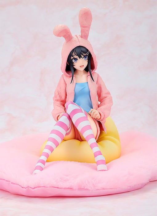 Kadokawa Seishun Buta Yarou Sakurajima Mai 1/7 Figure Hoodie Look Rabbit Ears Ver.- Japan Figure Store - #1 Bring To You The Best Japanese Goods