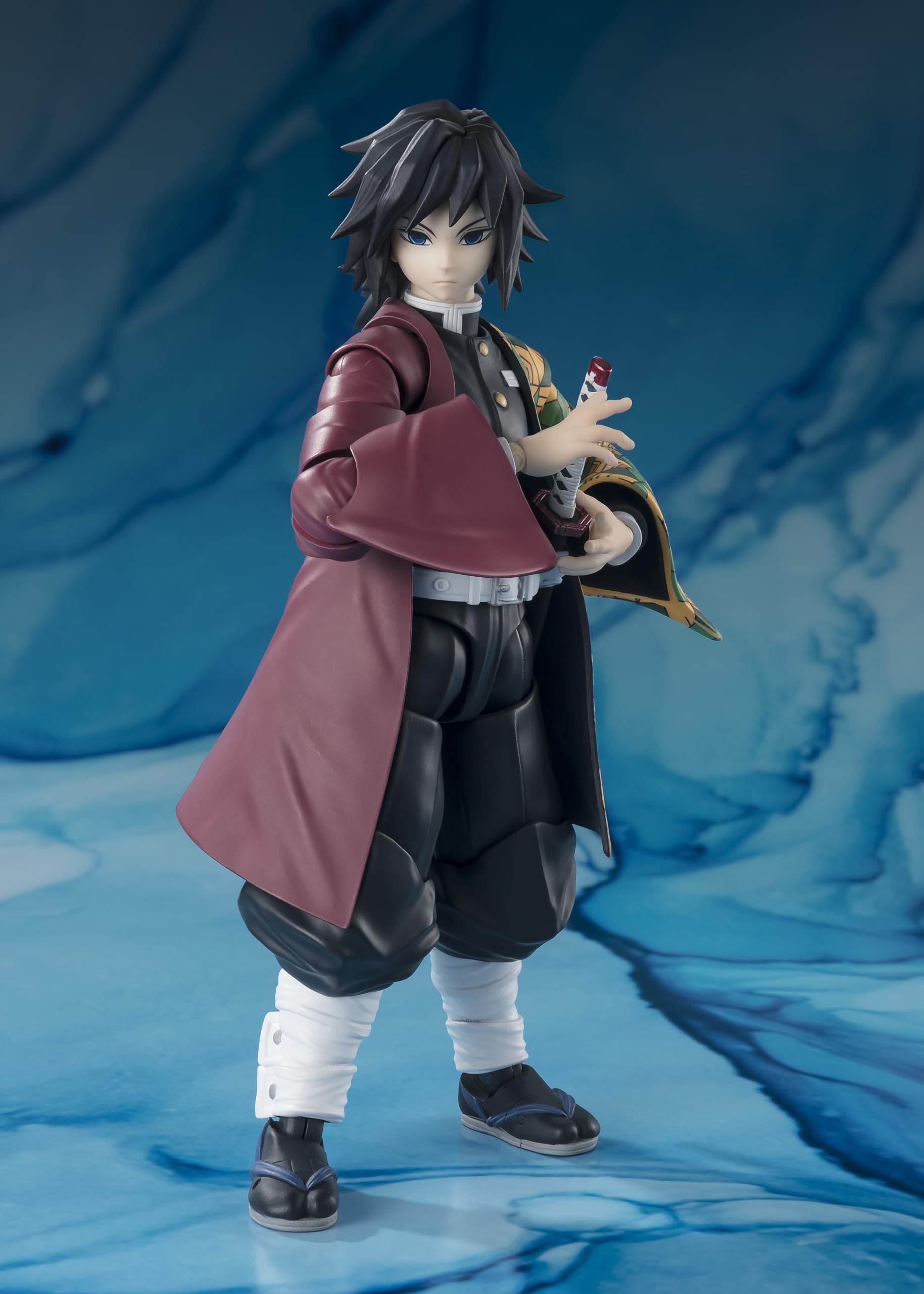 Tamashii Nations SH Figuarts Demon Slayer Tomioka Giyuu 150mm PVC Action Figure- Japan Figure Store - #1 Bring To You The Best Japanese Goods