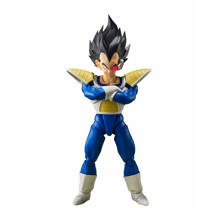Figurine articulée de Vegeta, 24000 Battle Power, de la gamme Shfiguarts de Bandai, objet de collection.