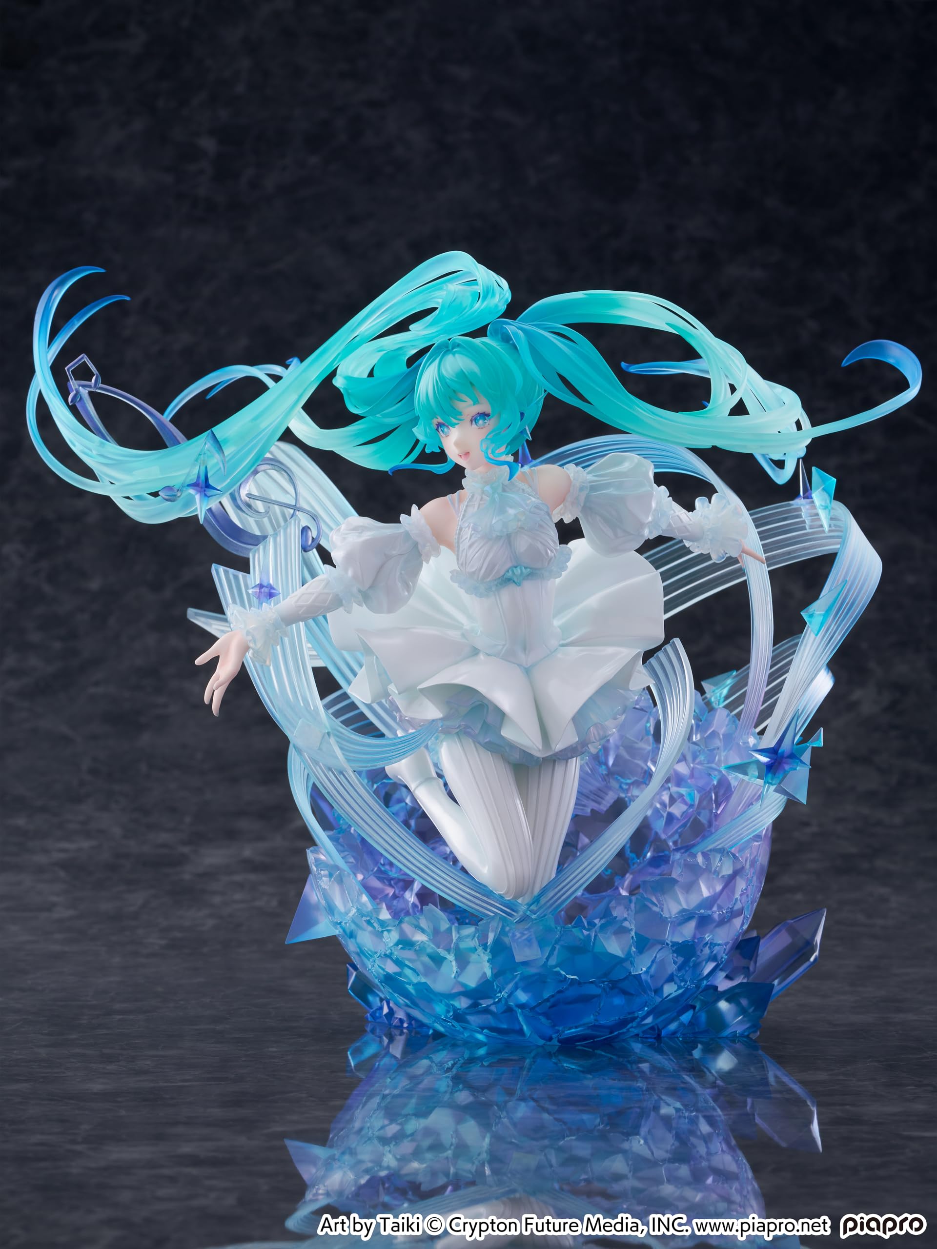 Shibuya Scramble Figure Hatsune Miku Crystal Dress Ver 1/7 Scale PVC Figure