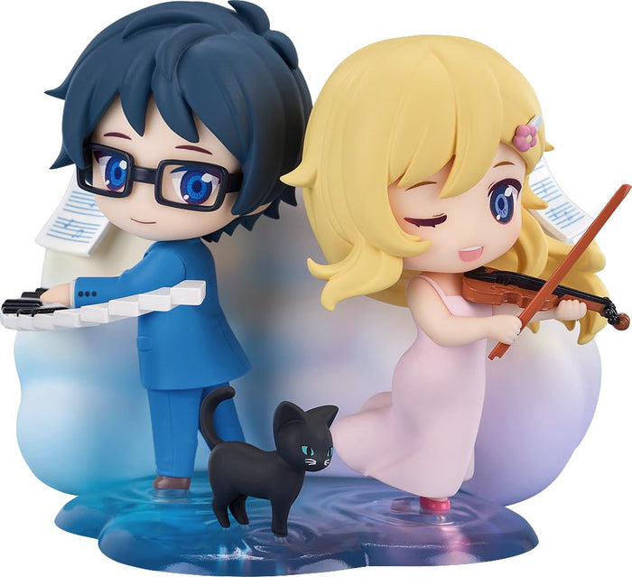 Good Smile Arts Shanghai Qset Arima Kousei Miyazono Kaori Figure Set- Japan Figure Store - #1 Bring To You The Best Japanese Goods