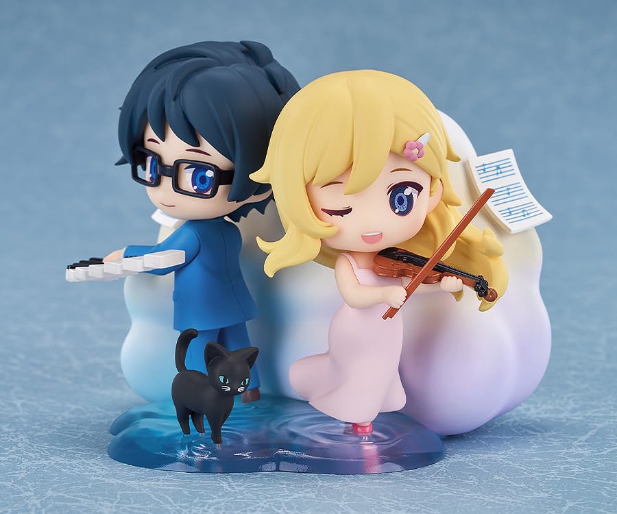 Good Smile Arts Shanghai Qset Arima Kousei Miyazono Kaori Figure Set- Japan Figure Store - #1 Bring To You The Best Japanese Goods