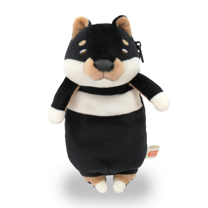 Shinada Global Mochi Series Dog Pen Pouch - Kuroshiba 9x8x18cm- Japan Figure Store - #1 Bring To You The Best Japanese Goods