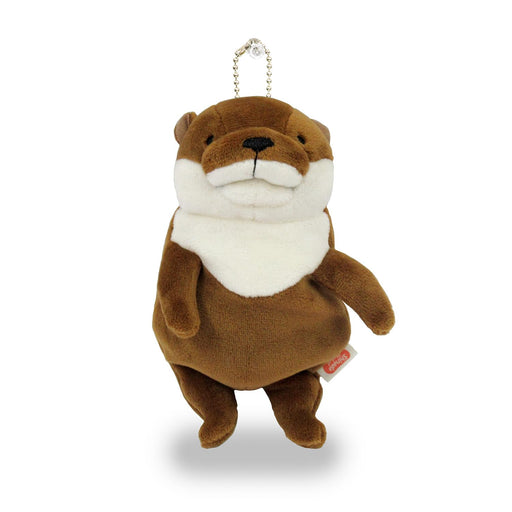 Shinada Global Mochi Kawauso Mini Plush Otter - 7x5x14cm - Brown - Mokw-0088B- Japan Figure Store - #1 Bring To You The Best Japanese Goods