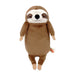 Shinada Global Mochi Namake Sloth Pen Pouch Brown 9x8x18cm MPNK-0180B- Japan Figure Store - #1 Bring To You The Best Japanese Goods