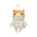 Shinada Global Mochi Neko Orange Plush Cat Mini Size 7x5x14cm- Japan Figure Store - #1 Bring To You The Best Japanese Goods