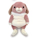 Shinada Global Large Mochi Rabbit Lop Ear Pink Stuffed Animal 22x22x30 cm Mous-0350Rpk- Japan Figure Store - #1 Bring To You The Best Japanese Goods