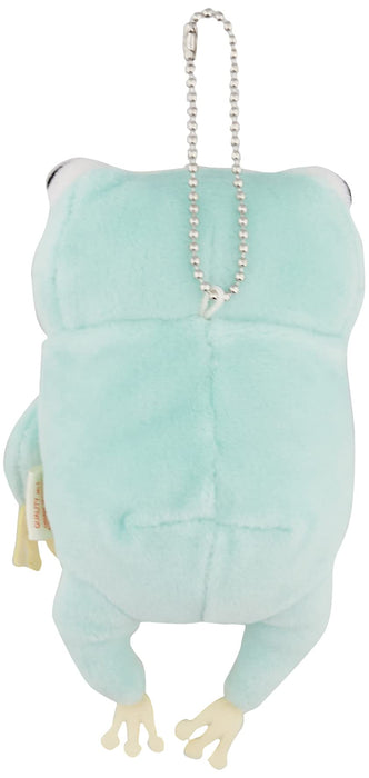 Shinada Global Mochi Series Mini Plush Frog 7x5x14cm - Mochikaeru Light Blue- Japan Figure Store - #1 Bring To You The Best Japanese Goods