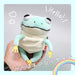 Shinada Global Mini Plush Frog Mochi Series 7x5x14cm in Pink - Mokr-0088P- Japan Figure Store - #1 Bring To You The Best Japanese Goods