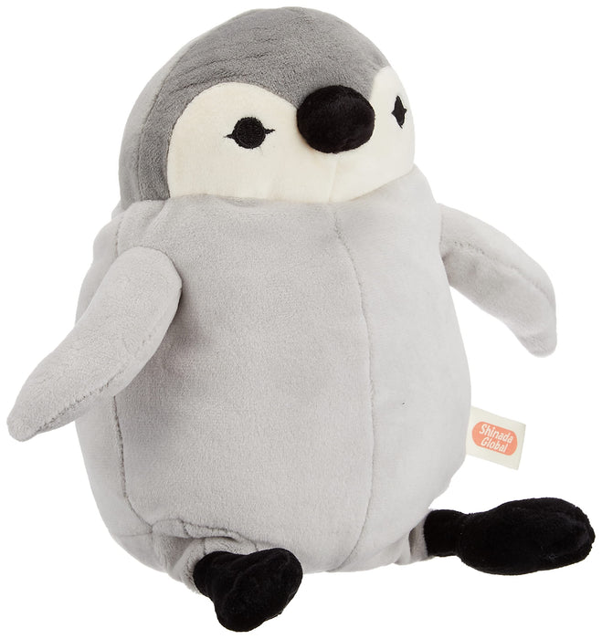Shinada Global Mochipen Child Gray Medium Stuffed Penguin 14x14x22cm - Mochi Series- Japan Figure Store - #1 Bring To You The Best Japanese Goods