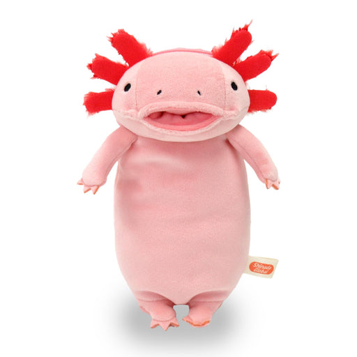Shinada Global Mochi Series Pink Pen Pouch Axolotl Design 9x8x18cm - Mpup-0180P- Japan Figure Store - #1 Bring To You The Best Japanese Goods
