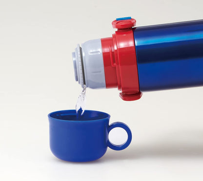 Skater Kids Pokemon 22 2-Way Stainless Steel Water Bottle 580ml with Cup For Boys Skdc6-A- Japan Figure Store - #1 Bring To You The Best Japanese Goods