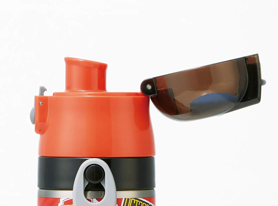 Skater Disney Cars 21 430ml 2-in-1 Stainless Steel Water Bottle and Cup for Children- Japan Figure Store - #1 Bring To You The Best Japanese Goods