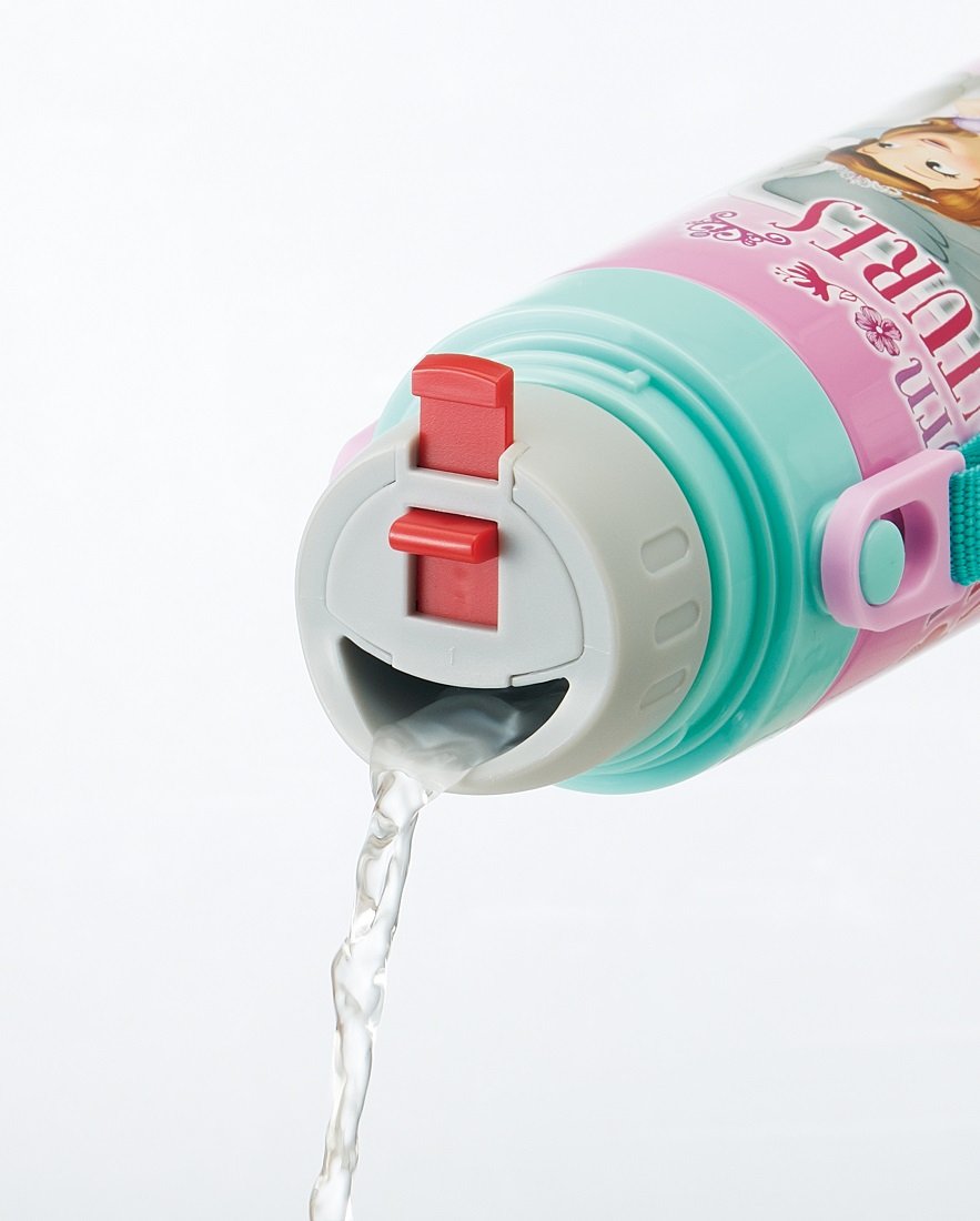 Skater Stainless Steel Water Bottle 600ml with Cup - Sofia Disney Edition- Japan Figure Store - #1 Bring To You The Best Japanese Goods