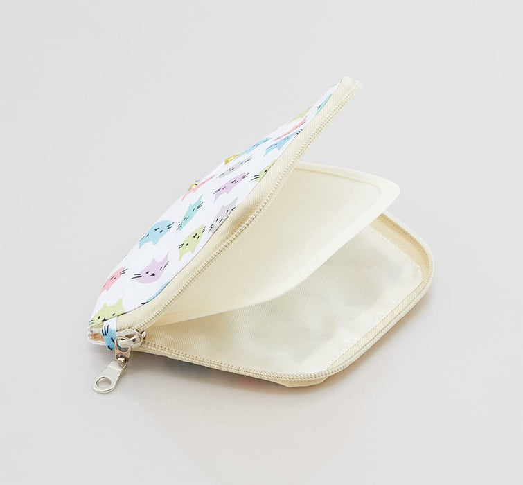 Skater Kmkp1-A Nekotto Colorful 3D Mask Pouch with Carabiner- Japan Figure Store - #1 Bring To You The Best Japanese Goods