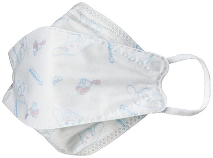 Skater Cinnamoroll Sanrio Regular Size 3D Women's Non-Woven Masks 5-Piece- Japan Figure Store - #1 Bring To You The Best Japanese Goods