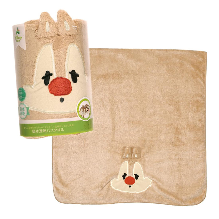 Skater Quick-Drying Absorbent Bath Towel Disney Dale Design Size 60x120cm- Japan Figure Store - #1 Bring To You The Best Japanese Goods