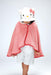 Skater Hello Kitty Quick-Drying Hooded Bath Poncho Sanrio 108cm x 92cm- Japan Figure Store - #1 Bring To You The Best Japanese Goods
