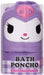 Skater Quick-Drying Absorbent Hooded Bath Poncho Kuromi Sanrio 108cm x 92cm- Japan Figure Store - #1 Bring To You The Best Japanese Goods